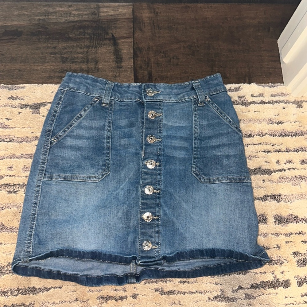 Jessica Simpson Jean Skirt